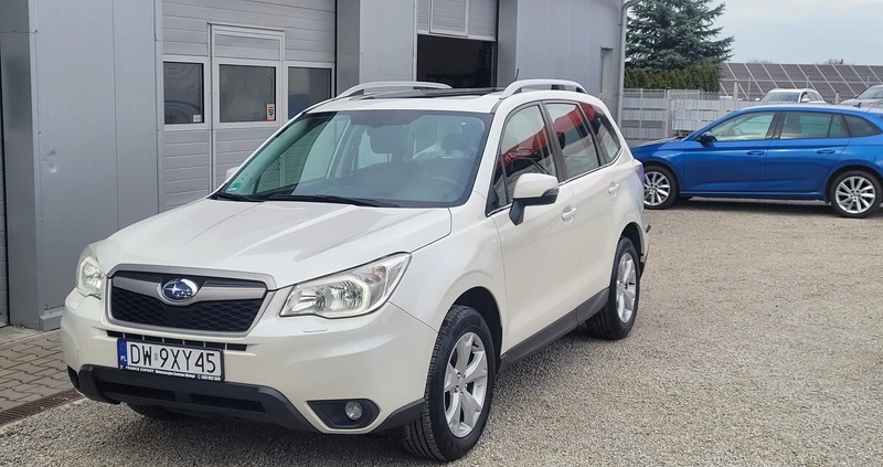 Subaru Forester cena 35900 przebieg: 218000, rok produkcji 2013 z Wrocław